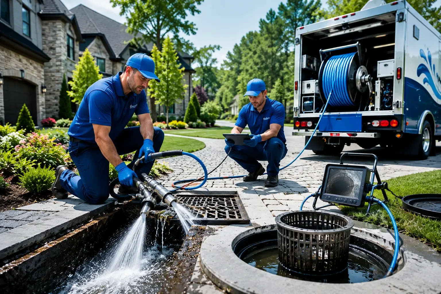 Local outdoor drain cleaning professionals in Mikado, MI